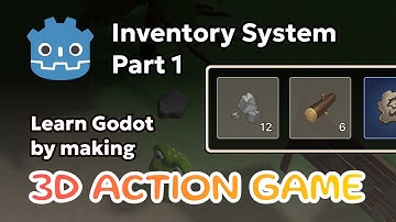 Learn Godot by Making 3D Action RPG - Inventory System Part 1