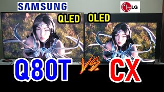 Samsung Q80T vs LG CX: Smart TVs QLED vs OLED para este 2021 con HDMI 2.1