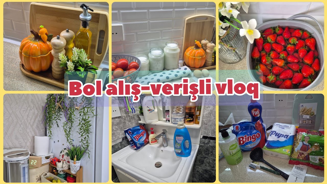 Vloq/Sədərəkdən aldıqlarım/alış-veriş/mətbəxdə xırda işlər