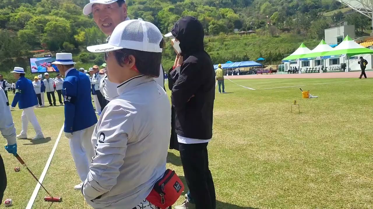 경기도우승 전국체전 남자부 중국근로자 타격 공로 진도체육공원