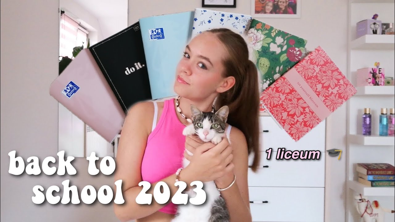 BACK TO SCHOOL 2023 | przybory szkolne 🏫, pierwsza liceum
