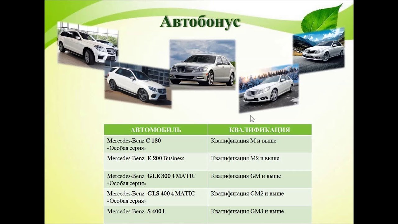 Greenway для автомобиля