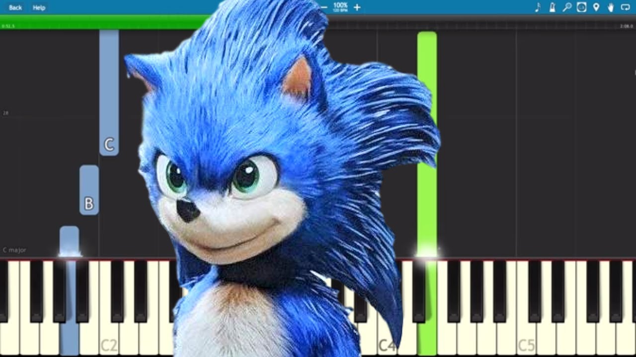 Sonic The Hedgehog - Green Hill Zone (Piano Tutorial)  @sloweasypianotutorialsbydario 