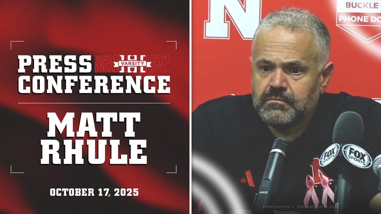 Мэтт Рюл после поражения от Миннесоты со счётом 24-6 | Пресс-конференция по футболу Небраски