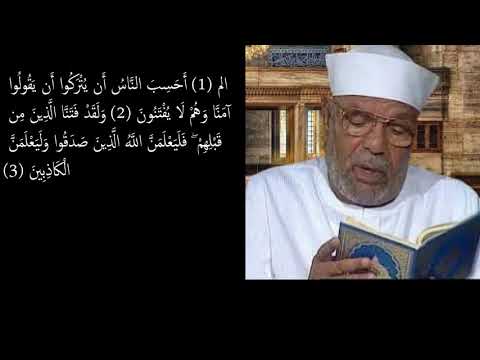 تفسير أحسب الناس ان يتركوا أن يقولوا امنا الشيخ الشعراوي