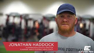 Plainview Bulldog Football Coach Jonathan Haddock , after the back the blue scrimmage 2023 by Tim Wetzel 206 views 9 months ago 2 minutes, 47 seconds