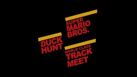 Super Mario Bros  Duck Hunt World Class Track Meet Instruction Manual
