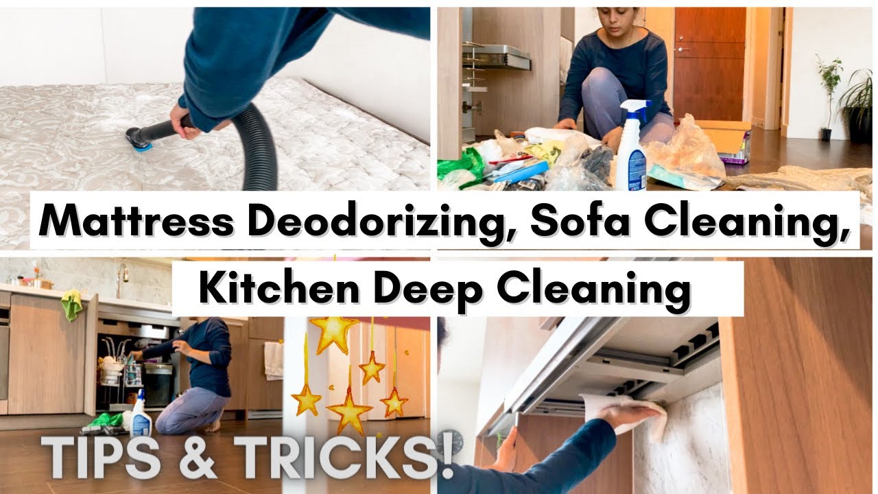 How To Deodorize Mattress, Clean Sofa, Kitchen Exhaust Fan Filters etc
