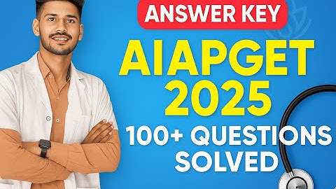AIAPGET 2025 Answer Key 🔥 100+ Questions Solved with Explanation | Dr Utkarsh Bhurle