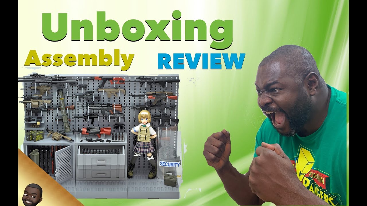 Tomytec Little Armory Gun Rack | Unboxing, assembly, & review