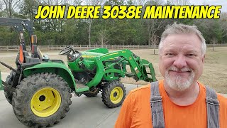 John Deere 3038e Maintenance
