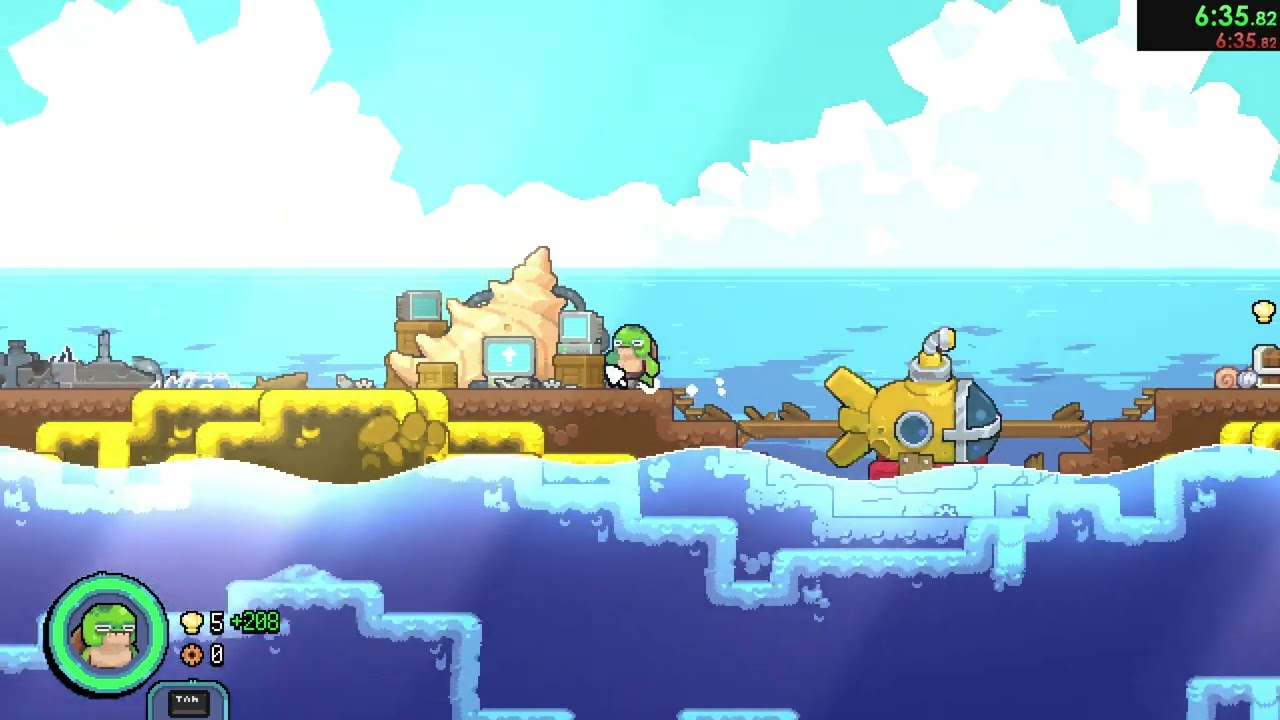 Shelldiver Any% Speedrun [1:29:31] All Achievements