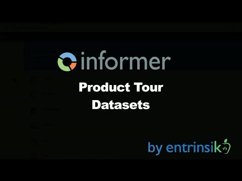Informer 5 .1 Product Tour - Datasets