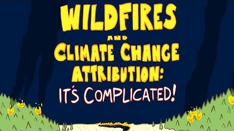 Wildfires and Climate Change Attribution: It