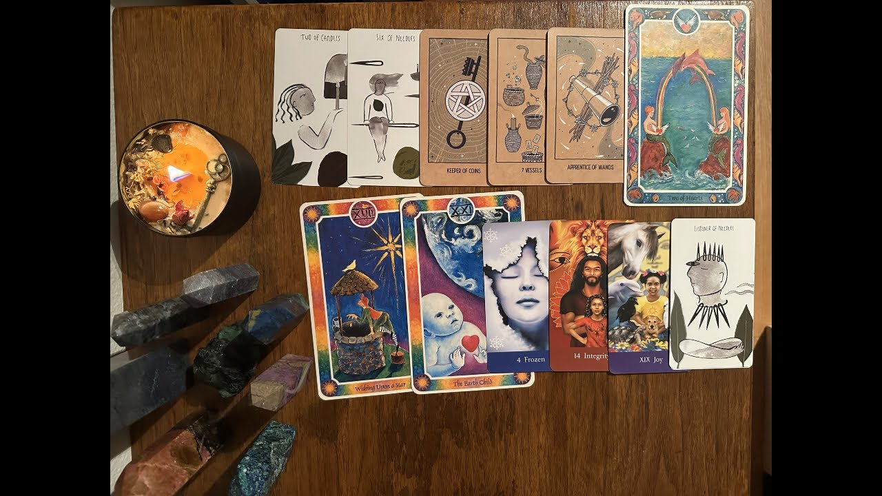 2026 Elemental Appetites Tarot Shuffle + Spread, no talking ASMR