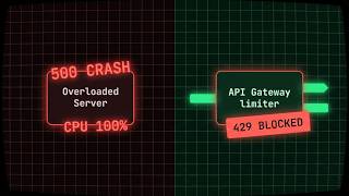 Rate Limiter System Design Explained in 60 Seconds | Token Bucket, Sliding Window, Redis