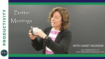 Productivity Tips: Improve Meeting Time Management [A-ha! # 138]