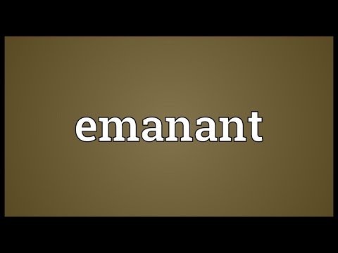 Header of emanant
