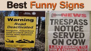 Best Funny Signs That Make Zero Sensebut Are Hilarious Sign Hub