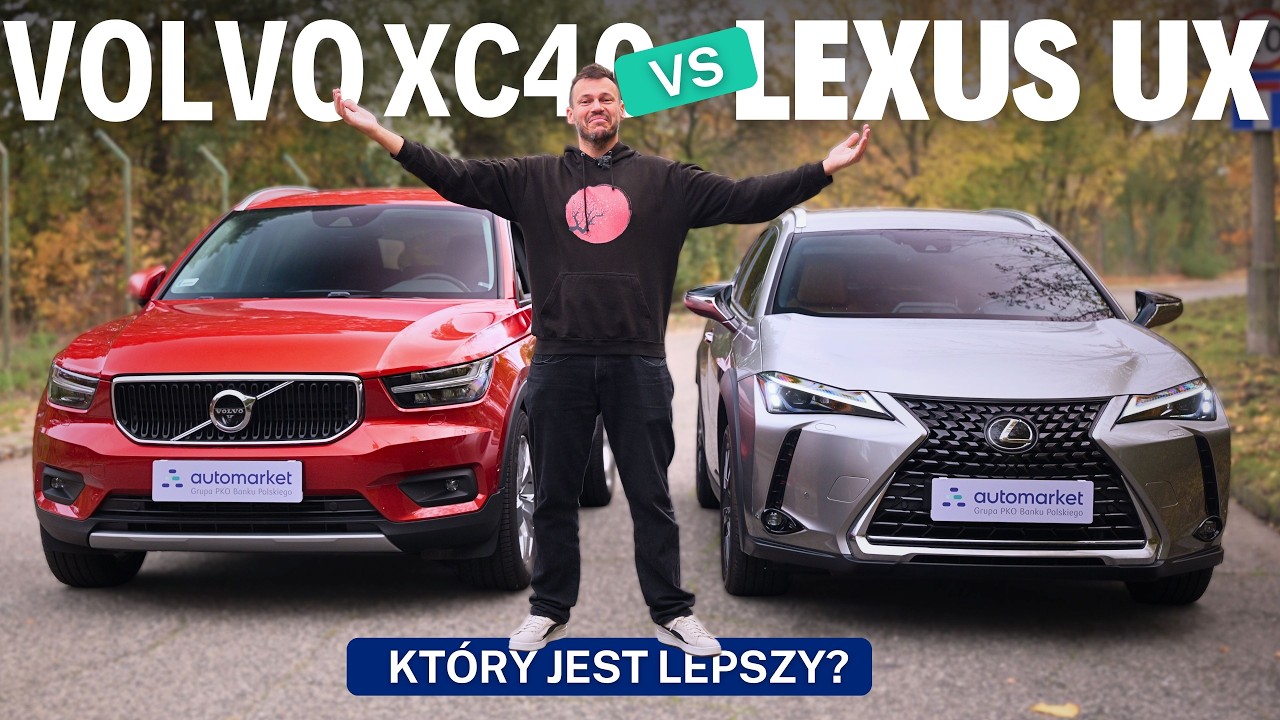 Lexus UX vs Volvo XC40 – luksusowe używane SUV-y premium za 130 tys. zł! Który naprawdę warto kupić?