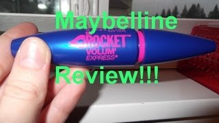 Maybelline The Rocket Mascara REVIEW & DEMO | Haley Bringel