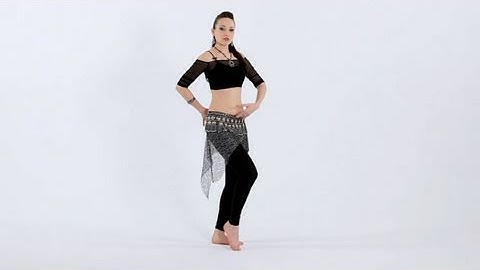 How to Do a Hip Drop & Kick | Belly Dancing