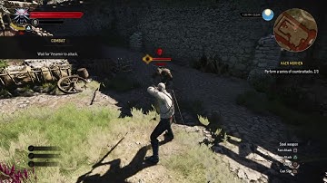 The Witcher 3 - The combat tutorial