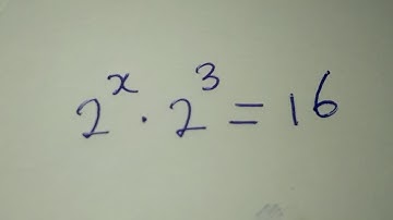Exponential equation looking difficult | WAEC students can solve this