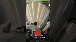 Automatic four-roll taper machine #machine #handpumpautomationmotorfixing #cncmachine #automatic
