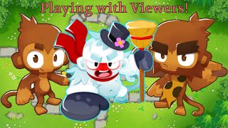 BTD6 Co-op with Viewers (200 Subscriber Special??) + Bloons Challenge/Figment - LCL