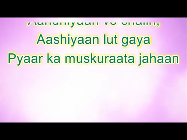 Mera Dil Ye Pukare Maratab Ali version karaoke class=
