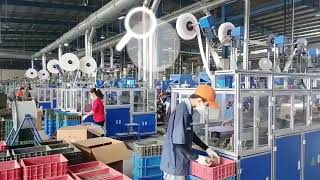 lead acid battery automatic AGM enveloping&stacking machine