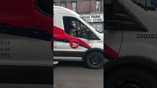 Thumbs up for Canada post driver !