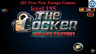 101 Free New Escape Games level 195 - The Locker BULLET FACTORY - Complete Game screenshot 1