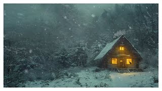 Cozy Winter Ambience for Sleep: Snowstorm Blizzard Sounds 🌨️