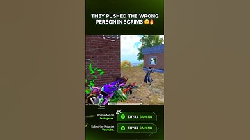 THEY PUSHED THE WRONG PERSON IN SCRIMS 😧🔥 #shorts