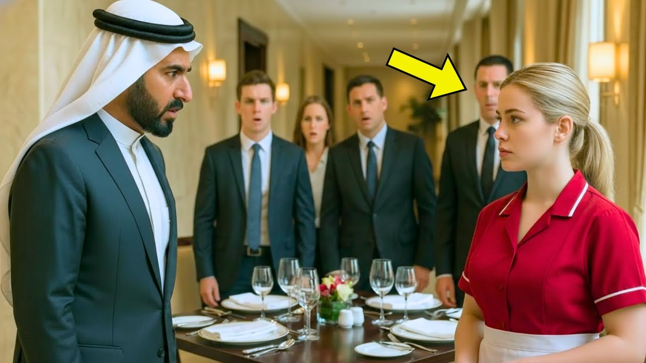 O MILIONÁRIO FEZ UMA PERGUNTA EM ÁRABE... E A GARÇONETE RESPONDEU, DEIXANDO A TODOS EM CHOQUE