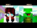 NEW Funny JJ, Mikey &amp; Ghost JJ sister POV - Maizen Minecraft Animation JJ &amp; Mikey [COMPILATION 2]