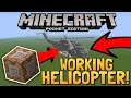 Working Helicopter with Command Blocks in MCPE - Command Block Creation | Minecraft Pocket Edition