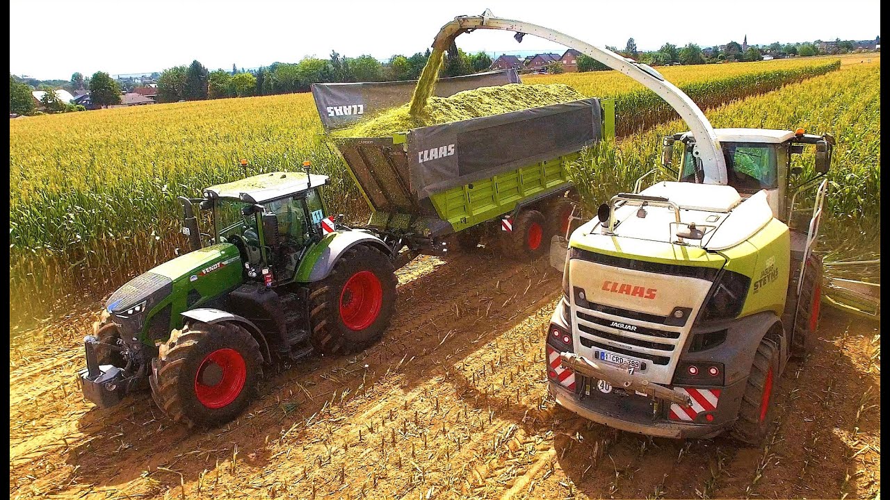 Mais 2022 : Starting BIG with LU Steyns / Claas Jaguar 980 / 13x Fendt 942 and 939 / maishäckslen