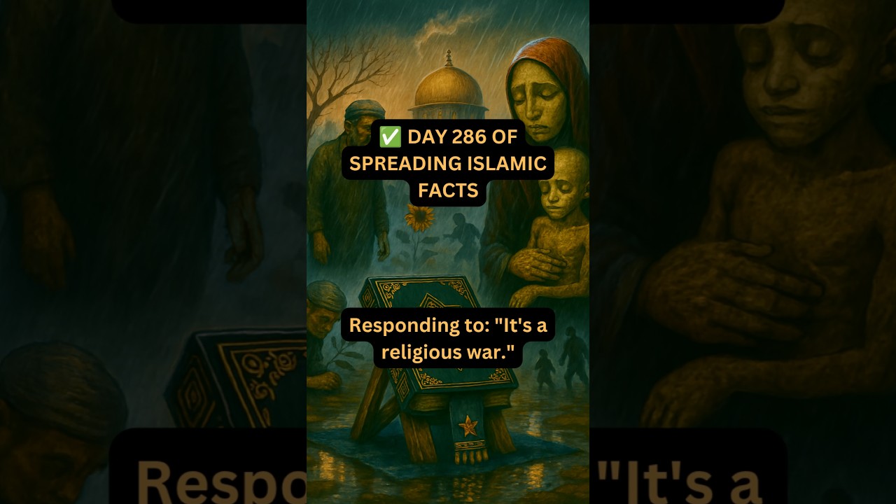 ​✅️ Day 286 – Responding to: "It's a religious war."