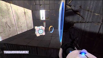 Portal 2 playthrough with finnish subtitles part 6 "Abandoned on the doorstep"