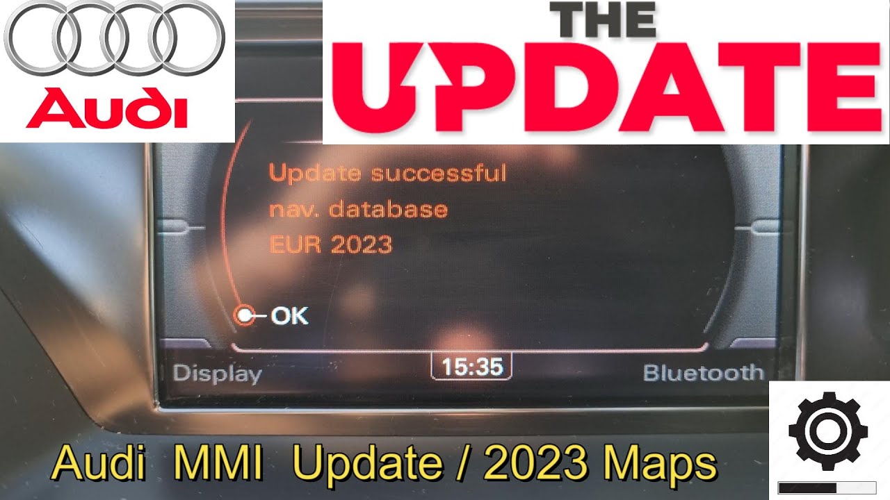 Audi MMI update with 2023 Maps