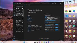 How to fix the missing run button not showing  in visual studio code #windows10  #windows
