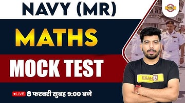 AGNIVEER NAVY MR 2023 | MATHS MAHA MARATHON CLASS | MATHS MOCK TEST | MATHS BY AKASH SIR EXAMPUR