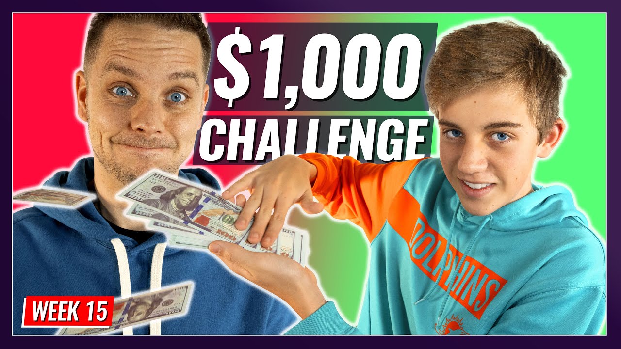 Ways To Make Money As A Teenager - $1000 Challenge - Week 15 Update | FatherSonInvestments.com