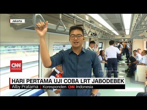 Melihat Langsung Hari Pertama Uji Coba LRT Jabodebek