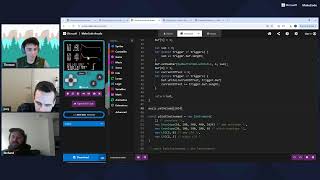 Famous Working on music stuff in MakeCode Arcade Wealth