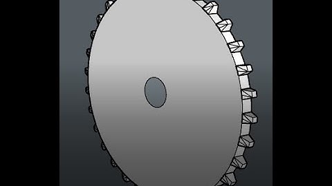 HOW I MADE Sprocket  in 3D SketchUp - Best tutorial for beginners
