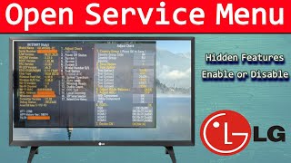 LG TVs Service Menu Access| How To Open Service Menu On All LG TV and LCD TV screenshot 3
